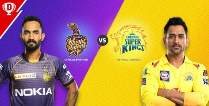KKR vs CSK Head to Head of IPL 2020