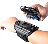 HLOMOM Running Phone Holder Armband for Phone, Detachable & 360°Rotated Sports Armband with Key Pocket for iPhone 13/12 Pro/Pro Max/XS/XR/8/7/6s Plus, Samsung Galaxy, Suit for 4''-6.5'' CellPhone