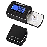 Proster 5g/0.01g Turntable Stylus Force Tracking Scale Phono Turntable Cartridge Pressure Gauge Tone Arm Scale Record Stylus Alignment with LCD Backlight for Tonearm Phono Cartridge