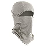 Botack Balaclava Face Mask, Sun UV Protection Breathable Full Head Mask for Cycling Men Women Grey