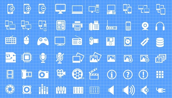 Free download: 500 Vector Mega Icon Pack