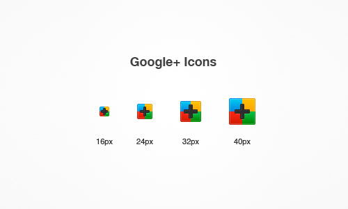 Google+ Icons by Daniel Sandvik