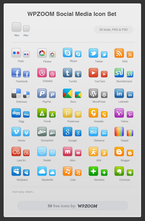 Social Icons for WPZoom by umar123